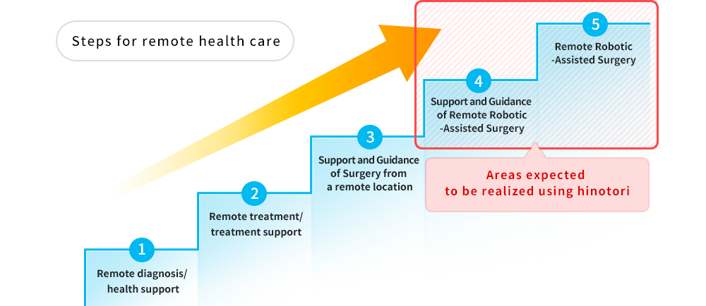 遠隔医療におけるステップ